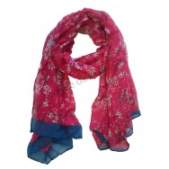 Foulard oiseau sur branche
