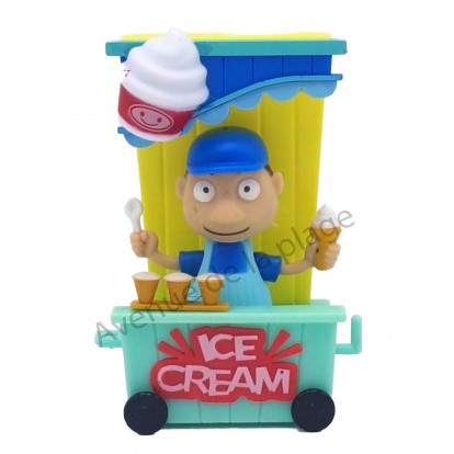 Figurine solaire marchand de glace