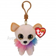 Peluche Ty Beanie Boo's porte clé Chewey le chihuahua