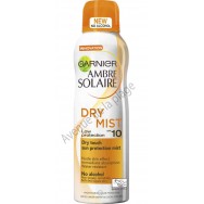 Crème solaire Garnier brume sèche FPS 10