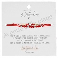 Bracelet souhait Self-Love étoile