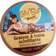 Graisse à traire scintillante au Monoï parfum Tiaré