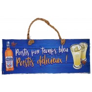 Panneau Pastis par temps bleu Pastis délicieux