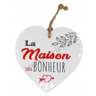 Coeur message La maison du bonheur