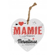 Coeur message La plus Merveilleuse Mamie de l'Univers