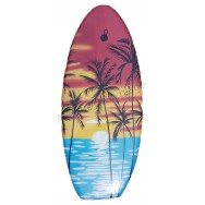 Bodyboard surf couché de soleil pour enfant