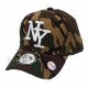 Casquette NY camouflage armée A