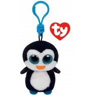 Peluche Ty Beanie Boo's porte clé Waddles le pingouing