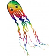 Cerf-volant pour enfant pieuvre multicolore 200 cm