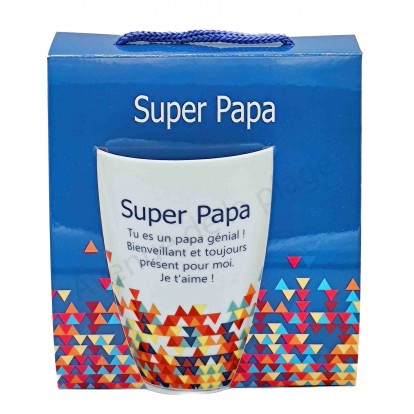 Mug message Super Papa