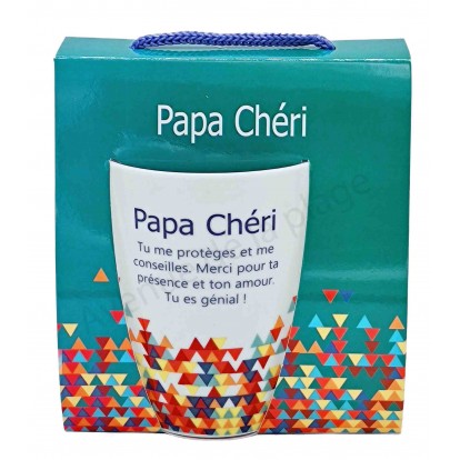 Mug message Papa Chéri