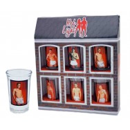 Verres à shooter Hommes sexy red light