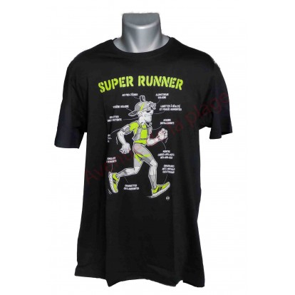 T-shirt humoristique "Super Runner"