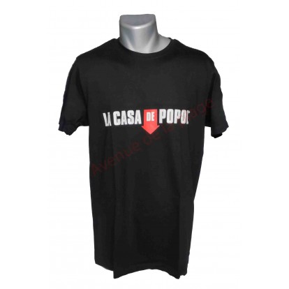 T-shirt humoristique "La Casa de Popol"