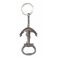 Porte clé décapsuleur ancre de bateau