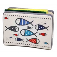 Porte éponge Dessin de poissons