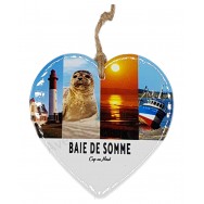 Coeur Baie de Somme - Cap au Nord à suspendre