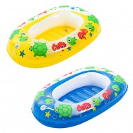 Bateau gonflable pour enfant tortue 102 cm