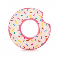 Bouée géante donut fraise 107 cm