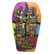 Bodyboard tiki Tahitien pour enfant