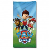 Serviette de plage Pat'Patrouille Chase, Marcus et Rider