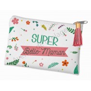 Porte monnaie message Super Belle-Maman