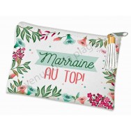 Porte monnaie message Marraine au Top