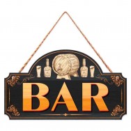 Plaque de porte BAR