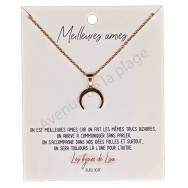Collier souhait Meilleures amies