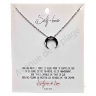 Pendentif message Self-Love