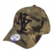 Casquette NY Chasse camouflage kaki