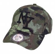 Casquette NY hunter camouflage vert