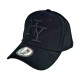 Casquette NY unie noire