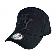 Casquette NY unie noire