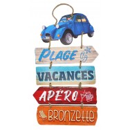 Panneau décoratif Direction les Vacances