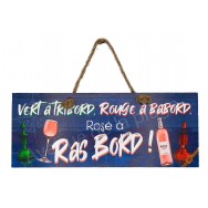 Panneau Vert à tribord, Rouge à babord, Rosé à Ras Bord !