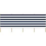 Paravent de plage 300 x 90 cm 5 piquets