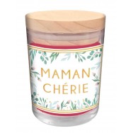 Bougie message Maman Chérie