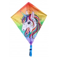 Cerf-volant Licorne multicolore pour enfant