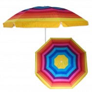Parasol de plage anti UV 50+ Arc en ciel 200 cm