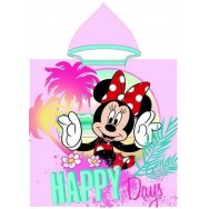 Poncho de bain Minnie Happy