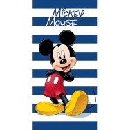 Serviette de plage Mickey marinière