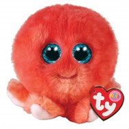 Peluche Ty Puffies Sheldon la pieuvre
