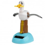Figurine solaire Mouette