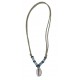 Collier coquillages Cauri blanc