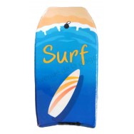 Bodyboard décor surf en mer pour enfant