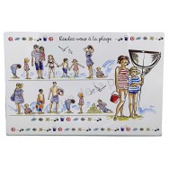 Planche à découper Rendez-vous à la plage