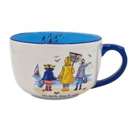 Tasse déjeuner 3 petits marins