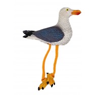Magnet mouette pattes ficelles