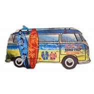 Magnet combi bleu surf tong
